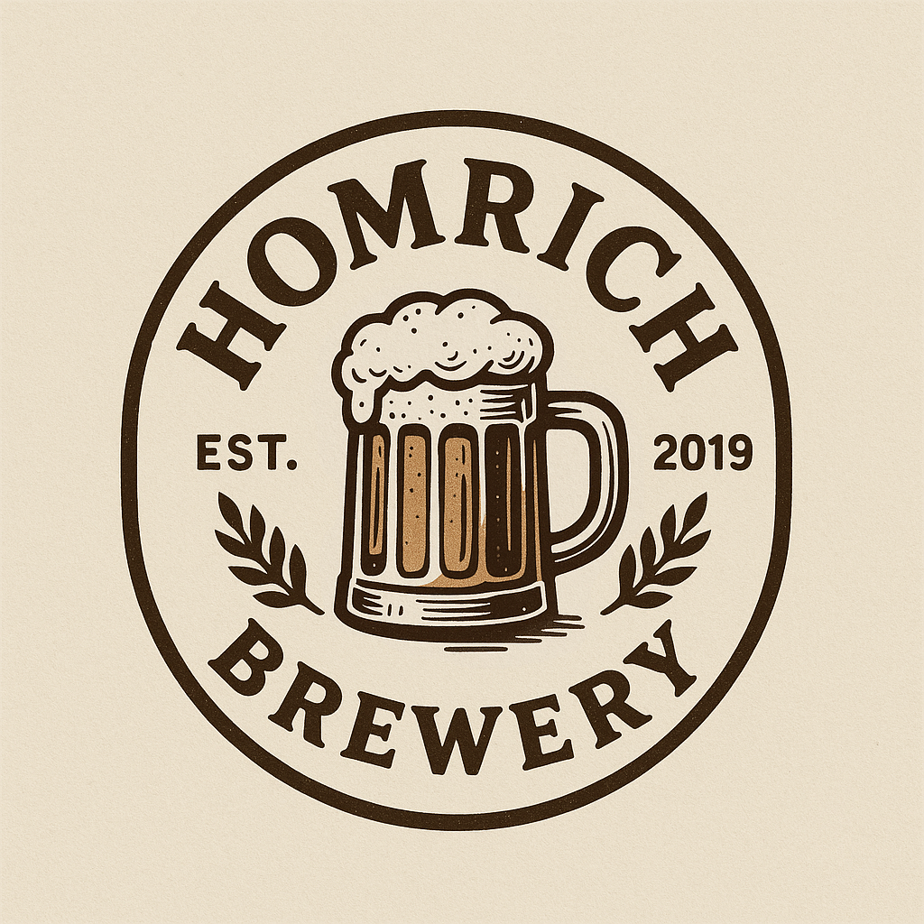 Homrich Brewery circular logo